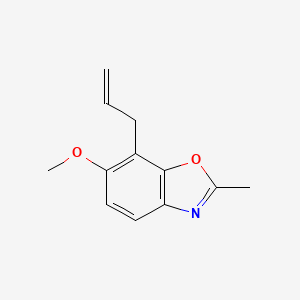 7-Allyl-6-methoxy-2-methylbenzoxazole
