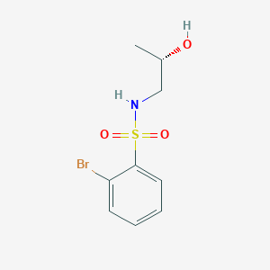 (S)-2-bromo-N-(2-hydroxypropyl)benzenesulfonamide