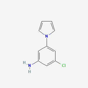 3-Chloro-5-(1-pyrrolyl)aniline