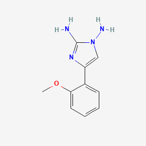 1,2-Diamino-4-(2-methoxyphenyl)-imidazole