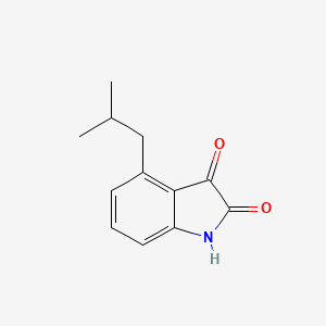 4-isobutyl-1H-indole-2,3-dione
