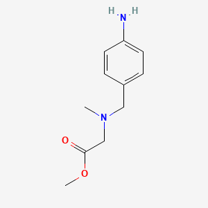 Methyl 2-((4-aminobenzyl)(methyl)amino)acetate