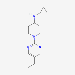 Cyclopropyl-[1-(5-ethyl-pyrimidin-2-yl)-piperidin-4-yl]amine