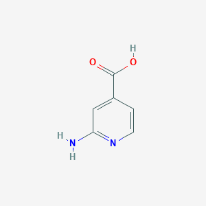 molecular formula C6H6N2O2 B083458 2-Aminoisonicotinic acid CAS No. 13362-28-2