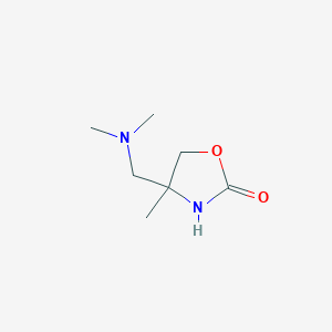 4-((Dimethylamino)methyl)-4-methyloxazolidin-2-one