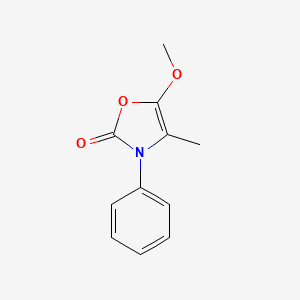 3-phenyl-4-methyl-5-methoxy-2(3H)oxazolone