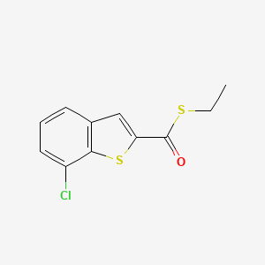 S-ethyl 7-chloro-2-benzo[b]thiophenecarbothioate