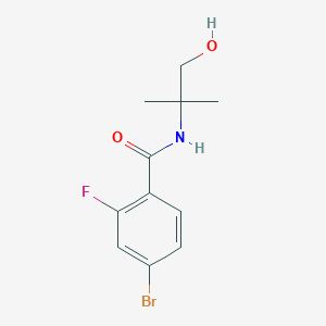 n-(2-Hydroxy-1,1-dimethylethyl)-4-bromo-2-fluorobenzamide