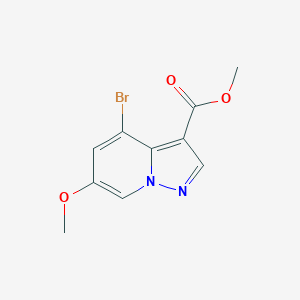 Methyl 4-bromo-6-methoxypyrazolo[1,5-a]pyridine-3-carboxylate