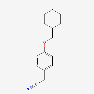 4-(Cyclohexylmethoxy)phenylacetonitrile