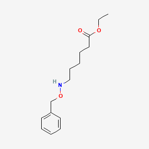 Ethyl 6-(phenylmethoxyamino)hexanoate