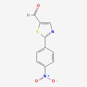 2-(4-Nitro-phenyl)-thiazole-5-carbaldehyde