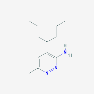 6-Methyl-4-(1-propyl-butyl)-pyridazin-3-ylamine