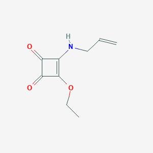 molecular formula C9H11NO3 B8346374 1-(2-Propenylamino)-2-ethoxy-3,4-dioxo-1-cyclobutene 