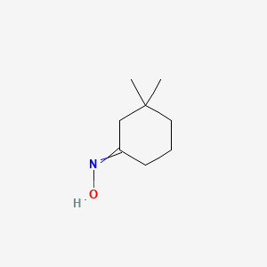 molecular formula C8H15NO B8346494 3,3-Dimethylcyclohexanone oxime CAS No. 4994-14-3