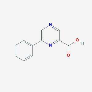 molecular formula C11H8N2O2 B083465 6-Phenylpyrazine-2-carboxylic acid CAS No. 13534-76-4