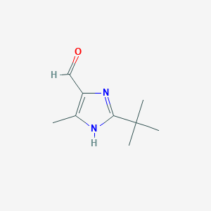 B8346714 2-tert-Butyl-5-methyl-4-imidazolecarboxaldehyde CAS No. 68282-61-1