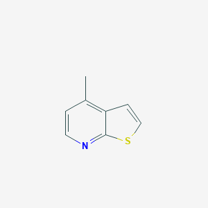 molecular formula C8H7NS B083488 4-甲基噻吩并[2,3-b]吡啶 CAS No. 13362-81-7