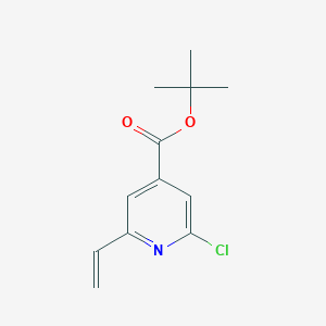 tert-Butyl 2-chloro-6-vinylisonicotinate