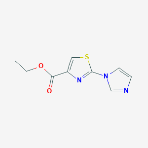 Ethyl 2-imidazol-1-yl-thiazole-4-carboxylate