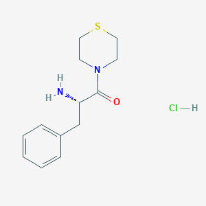 (S)-2-Amino-3-phenyl-1-thiomorpholin-4-yl-propan-1-one hydrochloride