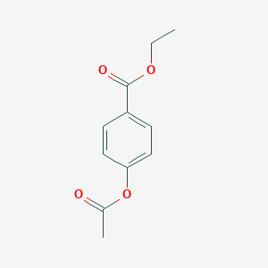 molecular formula C11H12O4 B083490 Ethyl p-acetoxybenzoate CAS No. 13031-45-3