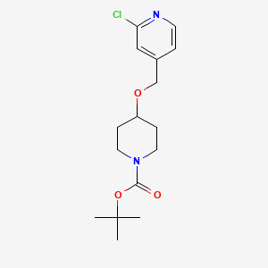 tert-Butyl 4-((2-chloropyridin-4-yl)methoxy)piperidine-1-carboxylate