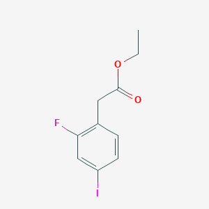 Ethyl 2-fluoro-4-iodobenzeneacetate