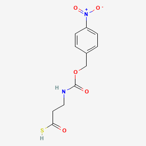 3-p-Nitrobenzyloxycarbonylaminothiopropionic acid
