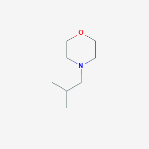 molecular formula C8H17NO B083491 4-Isobutylmorpholine CAS No. 10315-98-7