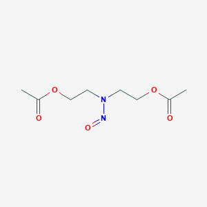 molecular formula C8H14N2O5 B083493 N-Nitrosodiethanolamine diacetate CAS No. 13256-19-4