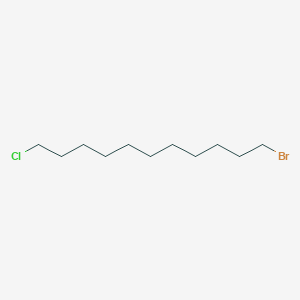 molecular formula C11H22BrCl B8349319 Br(CH2)11Cl 