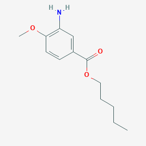 Pentyl 3-amino-4-methoxybenzoate