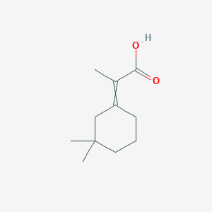 2-(3,3-Dimethylcyclohexylidene)propionic acid