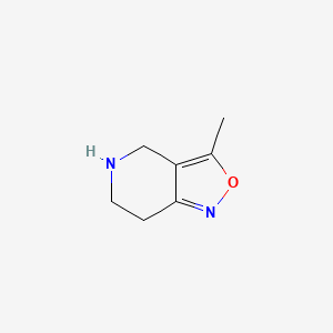 3-Methyl-4,5,6,7-tetrahydroisoxazolo[4,3-c]pyridine