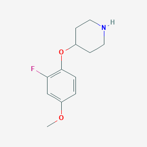 4-(2-Fluoro-4-methoxyphenoxy)piperidine