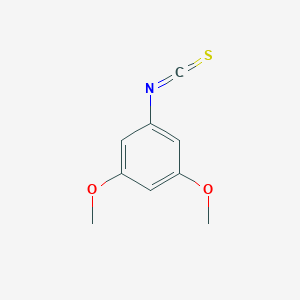 molecular formula C9H9NO2S B008350 3,5-二甲氧基苯基异硫氰酸酯 CAS No. 104968-58-3