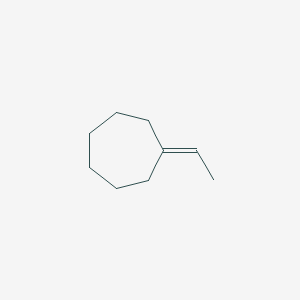 molecular formula C9H16 B083500 Ethylidenecycloheptane CAS No. 10494-87-8