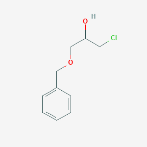 molecular formula C10H13ClO2 B083511 1-Benzyloxy-3-chloro-2-propanol CAS No. 13991-52-1