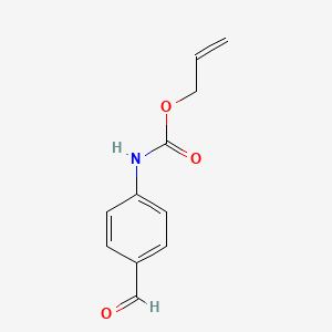 molecular formula C11H11NO3 B8351239 Allyl 4-formylphenylcarbamate 