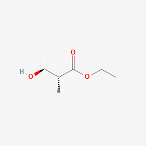molecular formula C7H14O3 B8351417 ethyl (2R,3S)-3-hydroxy-2-methylbutanoate 