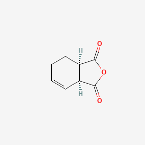 molecular formula C8H8O3 B8351465 (3aR,7aS)-3a,4,5,7a-Tetrahydro-2-benzofuran-1,3-dione CAS No. 4325-56-8
