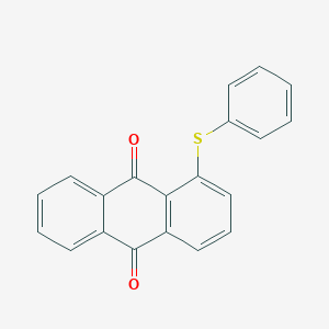 molecular formula C20H12O2S B083517 1-(Phenylthio)anthraquinone CAS No. 13354-35-3