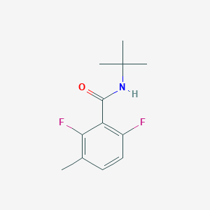 N-tert-butyl-2,6-difluoro-3-methylbenzamide