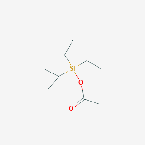 molecular formula C11H24O2Si B8351856 Acetoxy-triisopropylsilane 