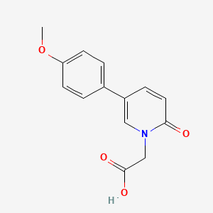 2-(5-(4-methoxyphenyl)-2-oxopyridin-1(2H)-yl)acetic acid