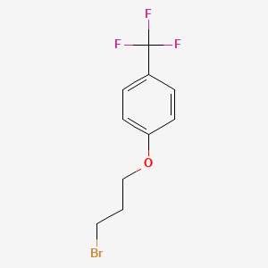 Benzene, 1-(3-bromopropoxy)-4-(trifluoromethyl)-