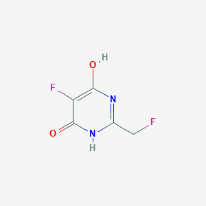 5-Fluoro-2-(fluoromethyl)-6-hydroxy-4(1H)-pyrimidinone