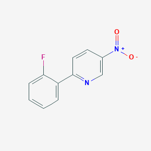 2-(2-Fluorophenyl)-5-nitropyridine