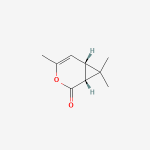 (1R,6S)-4,7,7-Trimethyl-3-oxabicyclo(4.1.0)hept-4-en-2-one